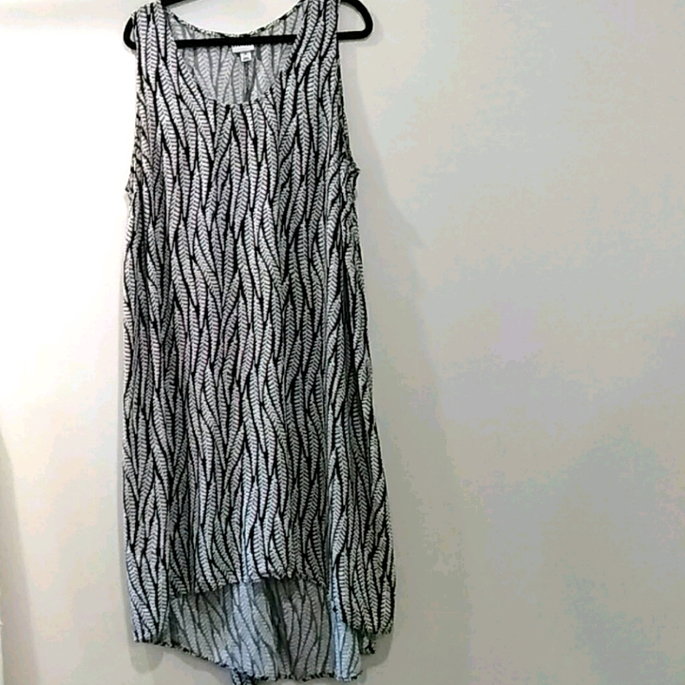 Ava & Viv high-low midi dress